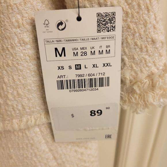 Zara Tweed Jacket - Picture 2 of 3